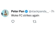 Netizens criticize the streaming platform for removing Sokka's sexist personality from the live-action Avatar series (Image via X/@vlackpanda_)